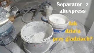 Separator cyklonowy  jak działa w praktyce separator z aliexpress makita vc2512l [upl. by Salena]