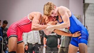 145 – Jace Anderson G of Iowa vs Dominik Fimbres R of Arizona [upl. by Oberheim129]