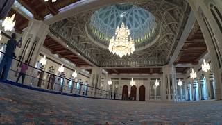 Worlds Second Largest Chandelier  4k Timelapse Sultan Qaboos Mosque [upl. by Isolda]