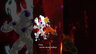 Frieza Full Power VS SSJ Goku [upl. by Aicek]