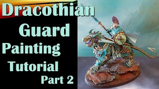 Painting Tutorial Dracothian Guard Fulminator Part 2 [upl. by Cohe]