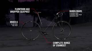 FSA AGX  Product line for Adventure Gravel and Cyclocross [upl. by Ellette]