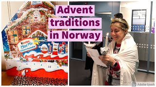 Christmas in Norway Norwegian traditions Ideas for advent calendar Part 1 [upl. by Adeirf]