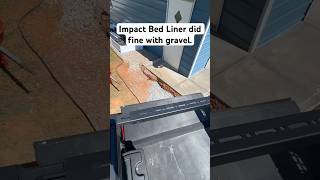 BedRug Impact Bed Liner after having gravel in the back [upl. by Gosser61]