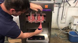 Stoelting F231 Soft Serve Ice Cream Machine Mix Test [upl. by Eurydice]