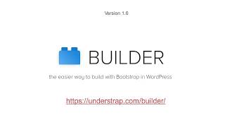 US BUILDER v1 Guide  Bootstrap Home Page [upl. by Elyagiba]