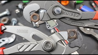 Raptor eats Parrot Beaked Pliers with Knipex vs Icon Training tools lean to lesser Harbor Freight [upl. by Honna243]