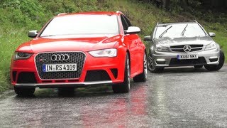 New Audi RS4 Old Audi RS4s New RS4 v C63 Phew  CHRIS HARRIS ON CARS [upl. by Jacobsohn]