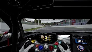 ACC SpaFrancorchamps McLaren 720S GT3 Evo 2023 Heavy Rain Track Guide Hotlap  Telemetry [upl. by Dumm647]