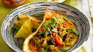 Seitan Mexicano vegetarisch Mexicaans  Bertyn recept [upl. by Einapets]