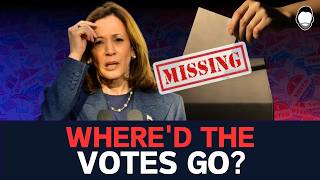 Liberals Discover MILLIONS of quotMissingquot Kamala Votes [upl. by Ezarra]