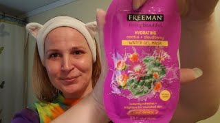 Freeman hydrating cactus  cloudberry water gel mask [upl. by Troyes765]