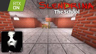 Slendrina The School in Minecraft RTX [upl. by Inaleon681]