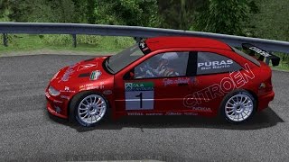 rFactor CITROËN XSARA KIT CAR  RALLYWORLD 40 [upl. by Neeoma799]