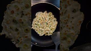 How to make Scallion crepe scallionpancake scallioncrepes springonion [upl. by Vallo679]