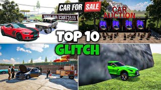 Trying Top 10 Glitch in Car For Sale Simulator 2  Unlimited GTR 😱 [upl. by Wiltsey]