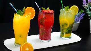 Top 3 most refreshing summer mocktails of this year Alcoholfree [upl. by Parsifal247]