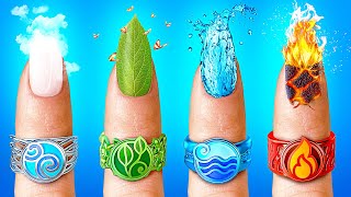 🔮 Fire Water Air And Earth Four Elements Vs Witch by La La Life Emoji [upl. by Etnoel]