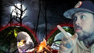 DO NOT GO HERE AT NIGHT  CAMPING IN HAUNTED EPPING FOREST ON FULL MOON [upl. by Abbey805]