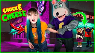 🟢 ENCONTRAMOS el ATERRADOR ESCONDITE de CHUCK E CHEESE y ME ATRAPÓ el RATÓN CHUCK 😰🧀😈 [upl. by Esinahs]