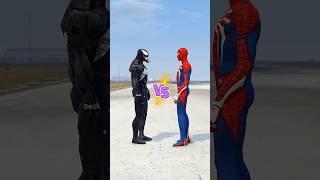 Spidey Vs Venom Popularity Test gta shorts short [upl. by Arrekahs612]