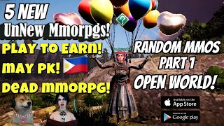 5 NewUnNew Mmorpgs May Pk Para sa Android No Vip amp Vip November Part 1 Gameplay Review Ph [upl. by Adnelg]