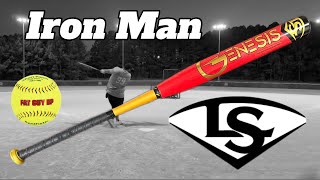 Louisville Slugger Slowpitch Iron Man Softball Bat [upl. by Eelamme815]