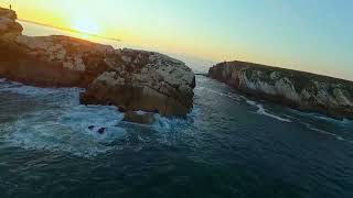 Sunset at Baleal Peniche Portugal portugaltourism dji drone portugalexploration [upl. by Eannaj915]