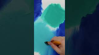 How to do wet on wet acrylic painting [upl. by Ademla]