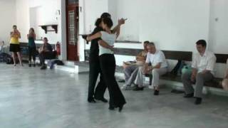 Mazen Kiwan amp Maria Filali end of lesson  Tango Camp GR 2010 [upl. by Rimidalg418]