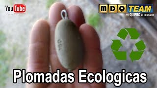 Como fabricar plomadas ecologicas [upl. by Ennaxxor]