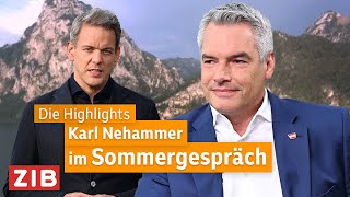 Best of ORF Sommergespräch mit Karl Nehammer  02092024 [upl. by Curley793]