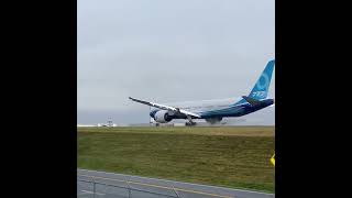 Boeing 777X Epic Takeoff  Aviation Marvel [upl. by Jimmy598]