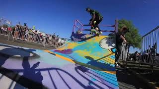 B Royalty 2024 National Cannabis Festival Mini Ramp Sesh [upl. by Jacob]