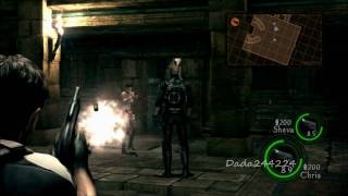 Resident Evil 5 Pro Wesker and Jill Boss Chapter 53  No Damage No infinite ammo [upl. by Fitalludba444]