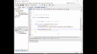 Java8  Read a file line by line [upl. by Genesia]