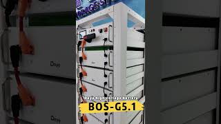 Deye high voltage battery BOSG51 deye lifepo4battery hybridinverter [upl. by Aneelehs]