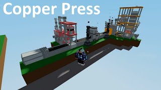 How To Build A Copper Press  Islands EP 9  Roblox [upl. by Won]