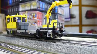 Marklin Robel Track Maintenance rail car [upl. by Vanny973]