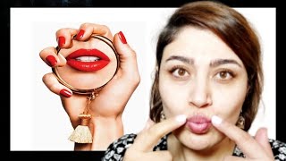 Eliminating the laugh line and enlarging the lips using massage at home [upl. by Tuinenga]