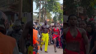 African warriors in public 😳 abba model love funny africa bodybuilder shorts [upl. by Sisto]