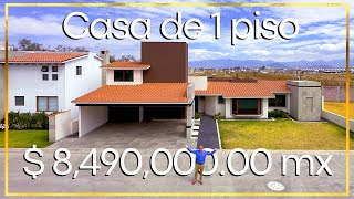 I1938 Casa en venta de 1 piso en Metepec 849000000 mx [upl. by Sal667]