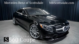 Stunning  2019 MercedesBenz S 560 4MATIC® Coupe review from MercedesBenz of Scottsdale [upl. by Aknahs]