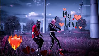 FREE FIRE NEW LOVE 💗 STATUS  ROMANTIC STATUS relenff [upl. by Norok132]