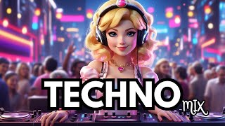 TECHNO MIX 2024 🎧 Best Rave MUSIC for Clubs Workouts and Driving party gym car music Techno vibes [upl. by Cahan]