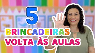 🟡 VOLTA ÀS AULAS  5 Atividades Interativas  Educação Infantil [upl. by Prentiss]