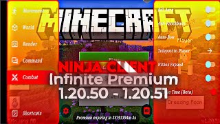 TOOLBOX FOR MINECRAFT 1205012051 Infinite Premium Time Minecraft Mod Menu Ninja Client No Ads [upl. by Johen]