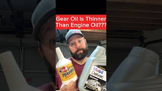 Gear Oils are Thinner than Engine Oils…Sometimes [upl. by Einehpets]