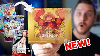 Opening PRB01 One Piece set for the chance at a Manga GOD PACK English Booster Box [upl. by Rosalee]