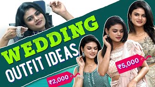 3 Best Wedding Guest Outfit Ideas 👗  Styling Tips amp Suggestions ❤️  Akshitha Ashok [upl. by Kohcztiy521]